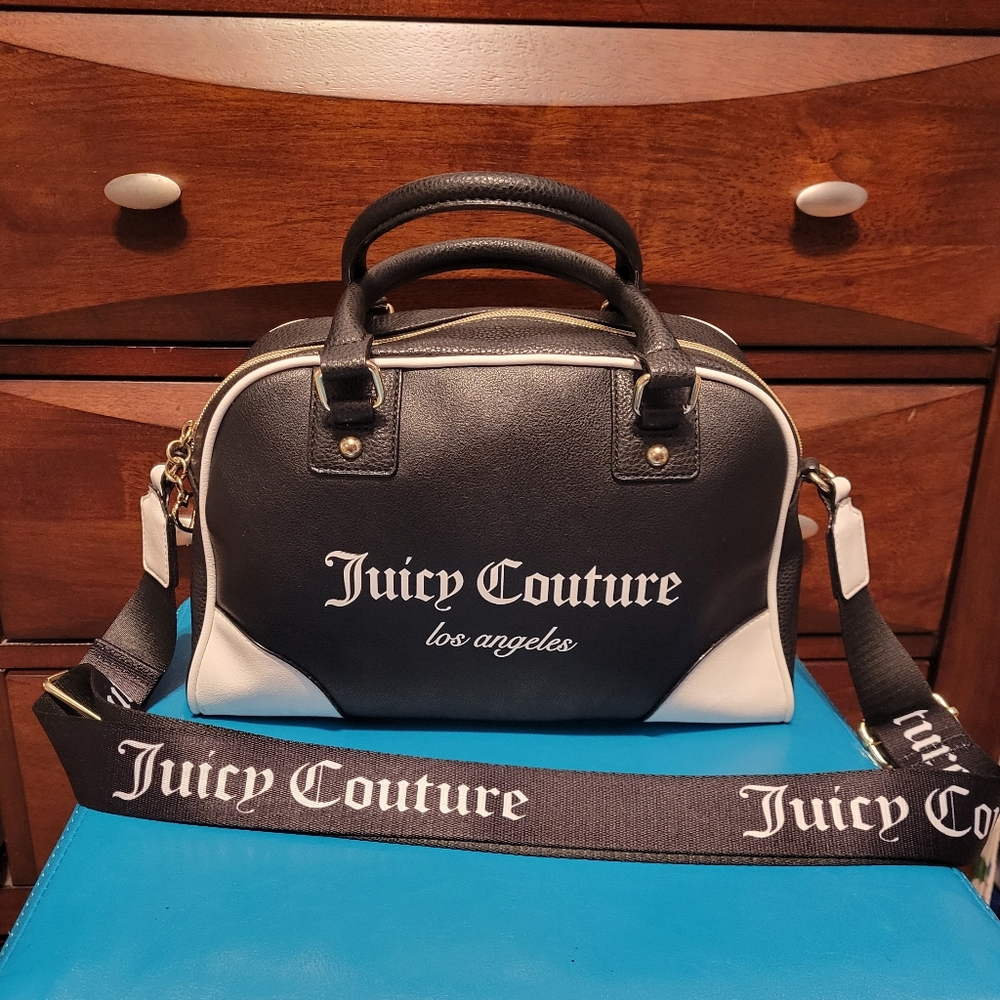 Juicy Couture Black Fashionista Sports Bowler